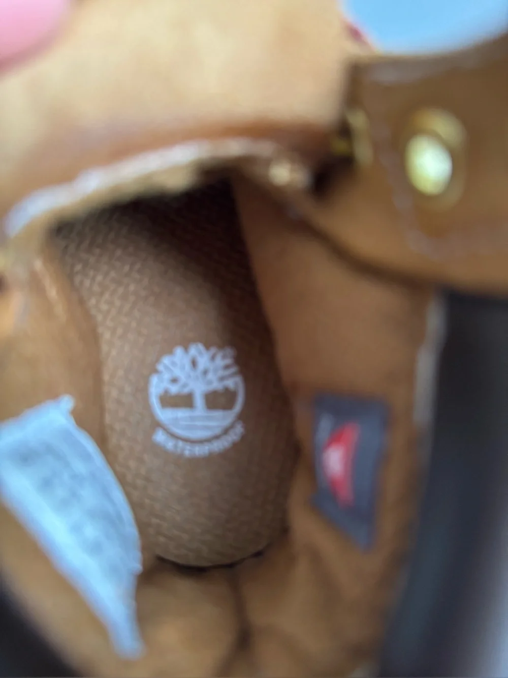 Timberland Kids Tan Lace-Up.